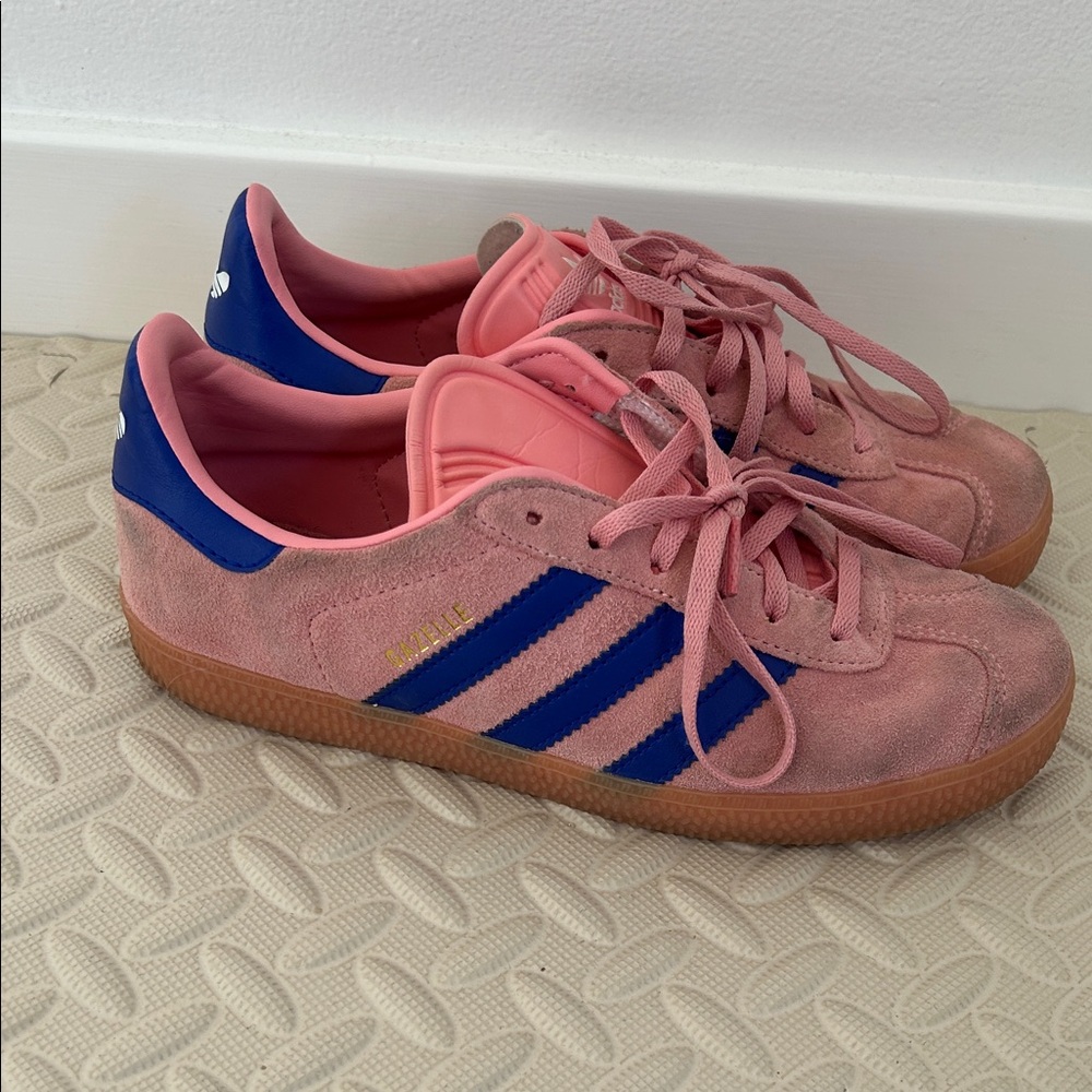 Adidas Kid’s Pink and Navy Sneakers